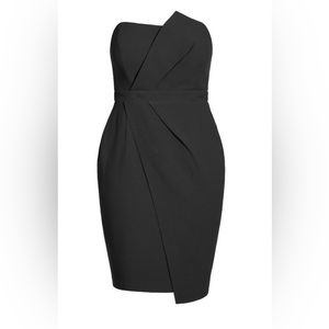 City Chic Enchant Dress in Black